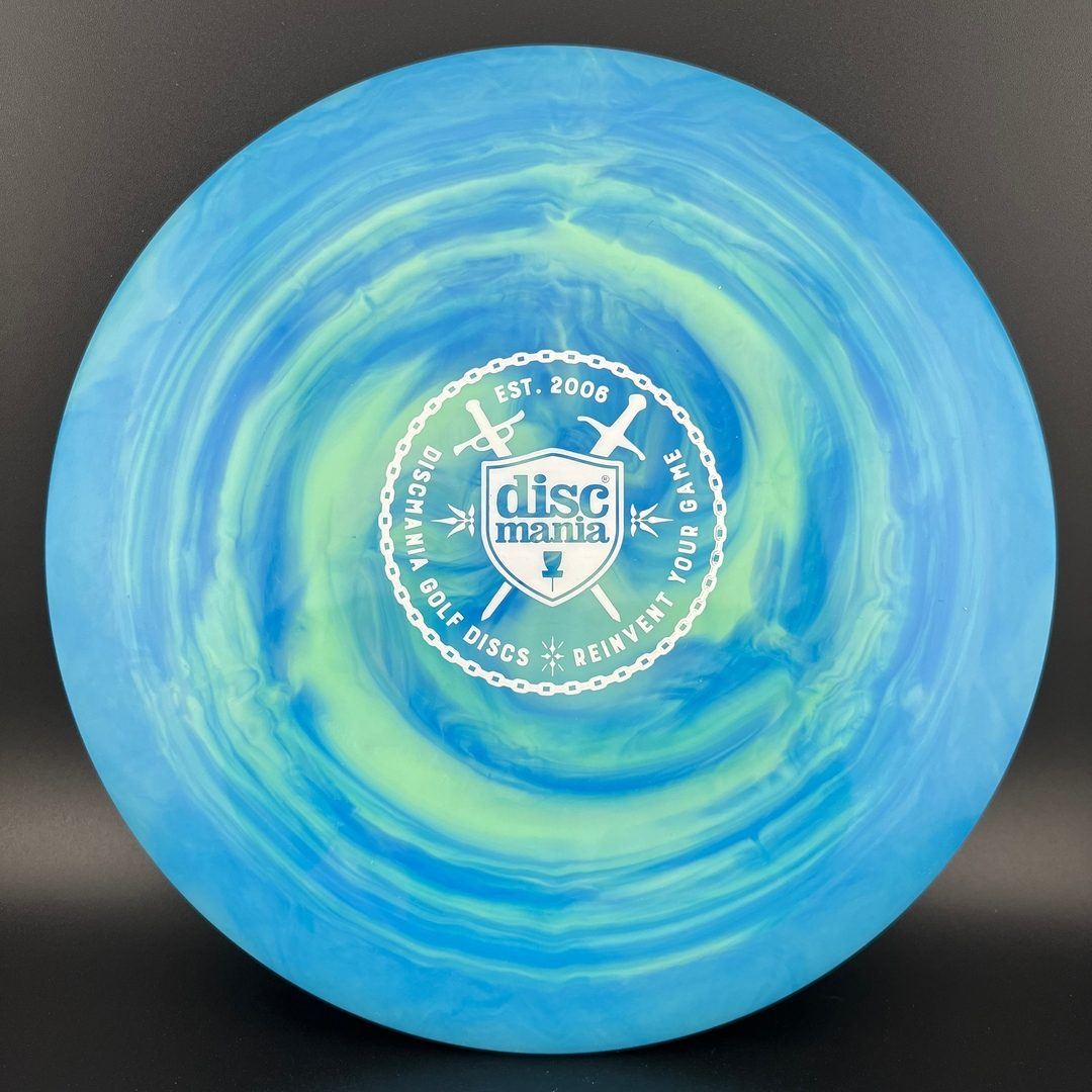 Swirly S-Line TD - Shield & Swords Stamp Discmania