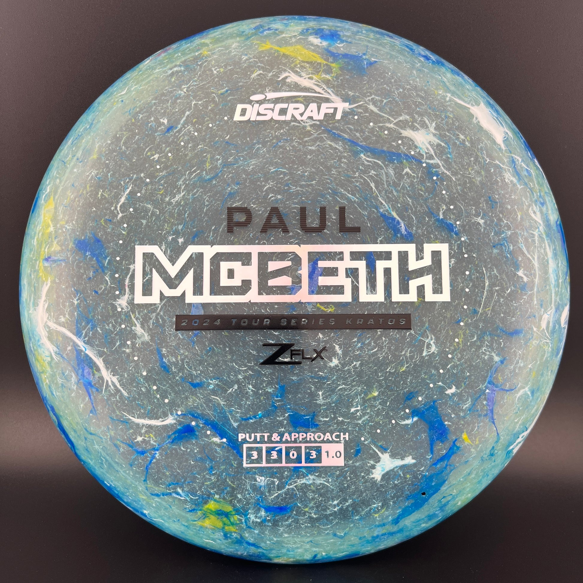 Jawbreaker Z FLX Kratos - 2024 Paul McBeth Tour Series Discraft