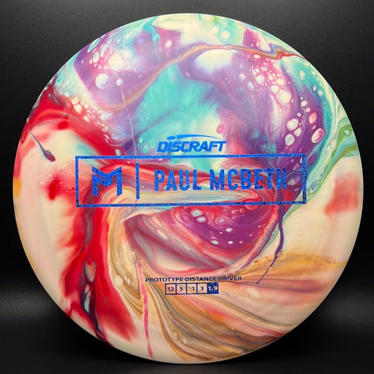 Prototype ESP Zeus / Kong - Paul McBeth - Doodle Discs Dyed Discraft