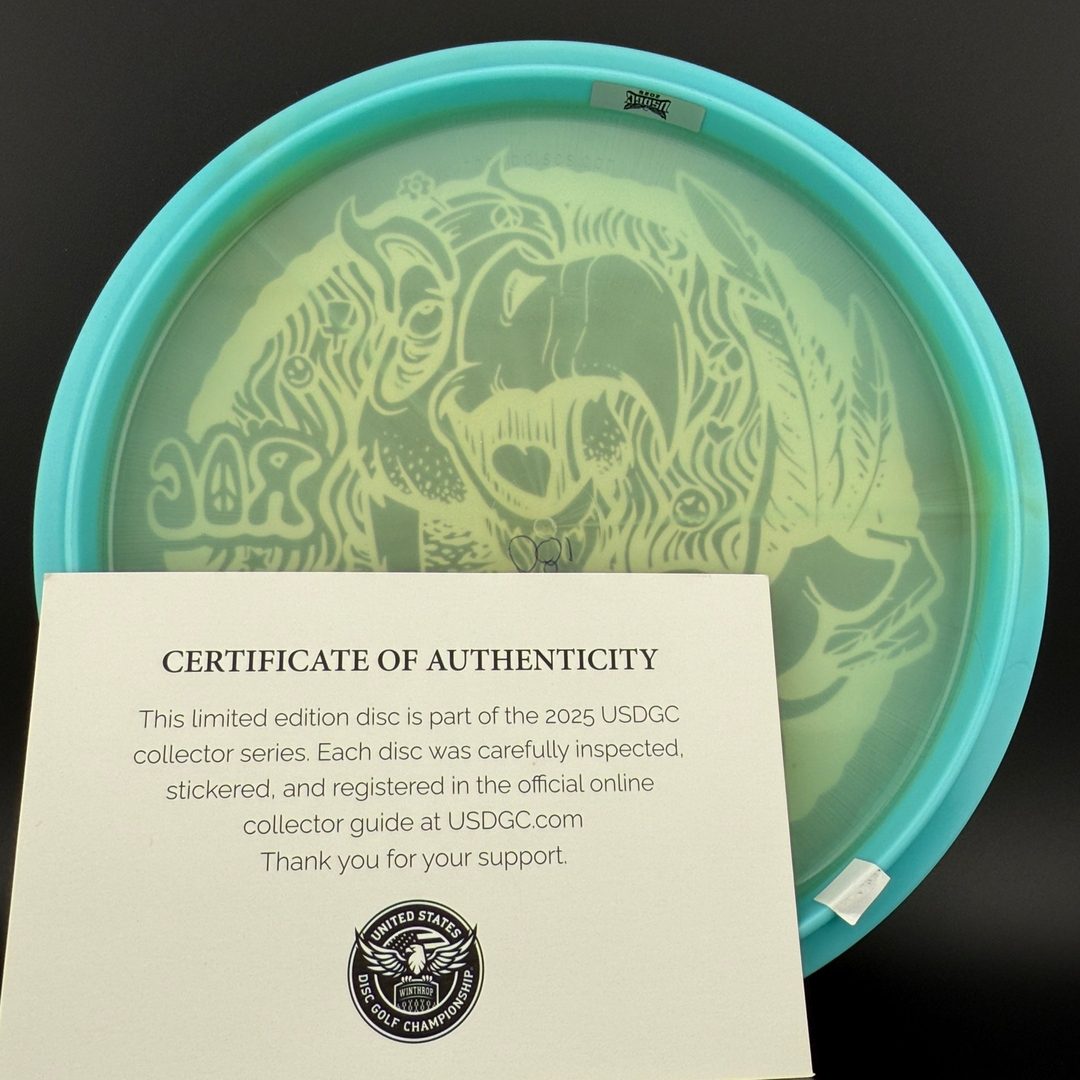 Proto Glow Halo Champion Roc3 - Peace Bird USDGC 2025 Innova