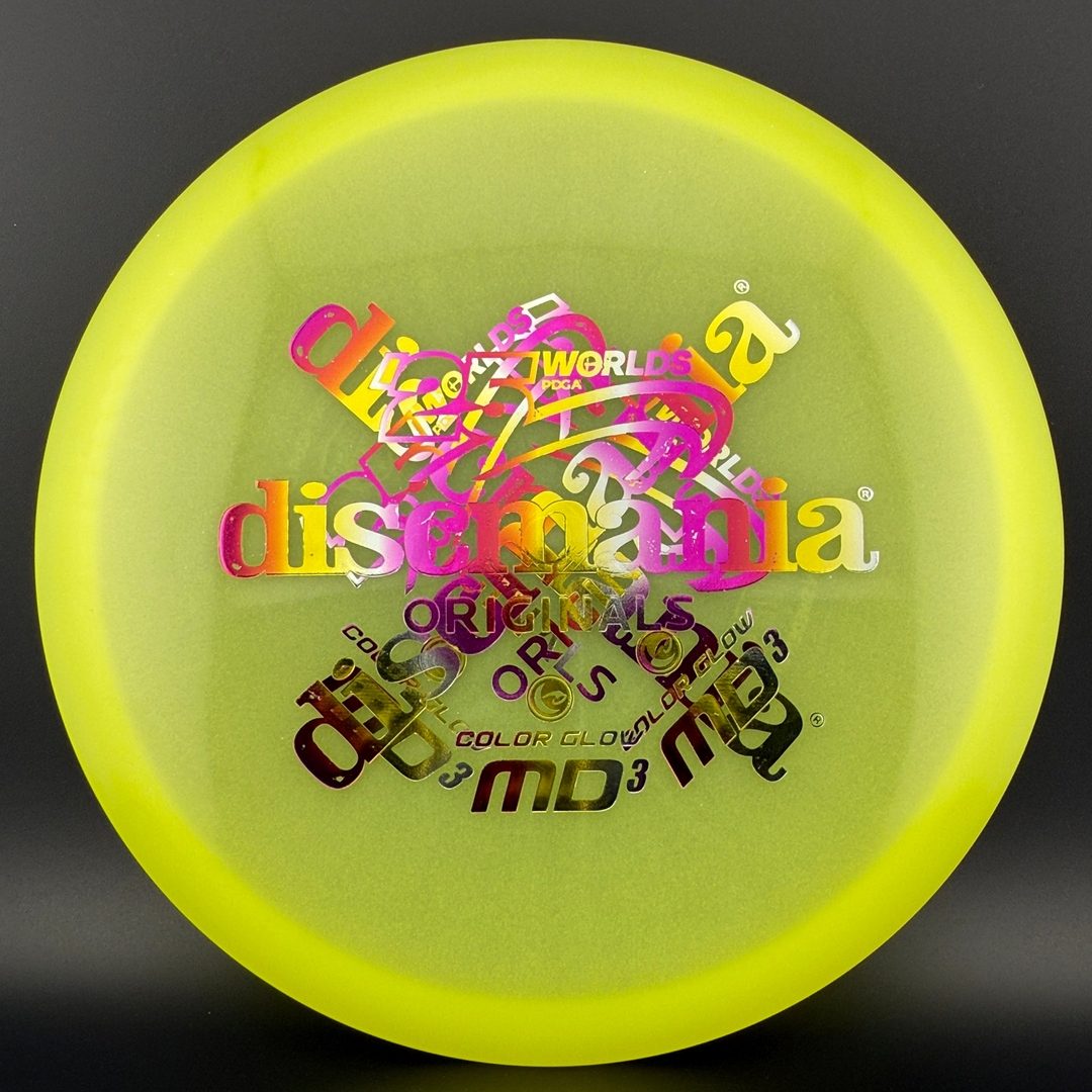 Color Glow C-Line MD3 - Multi Stamp - Pro Worlds 2025 Discmania