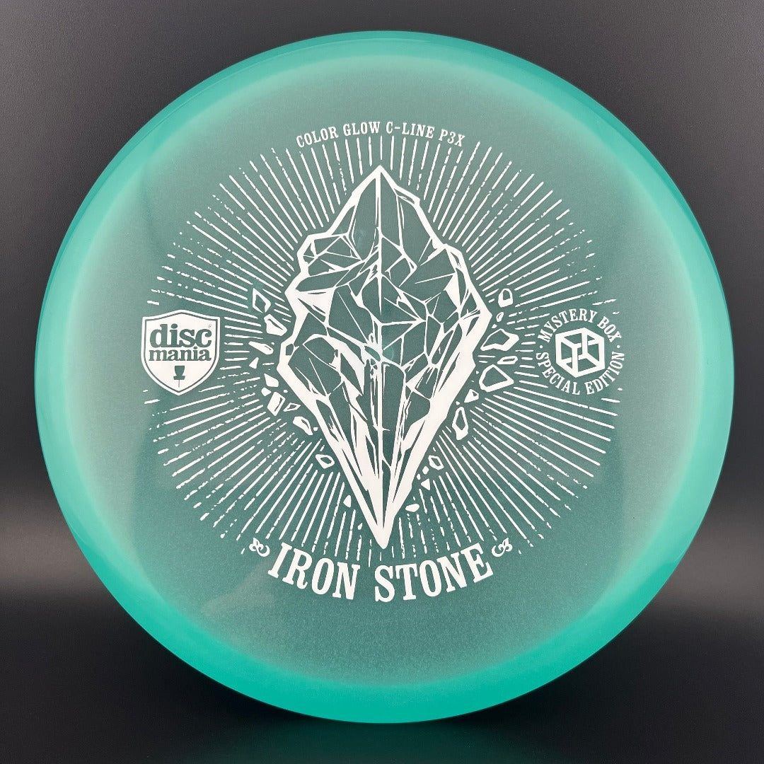 Color Glow C-Line P3X - First Run "Iron Stone" MB 23 Discmania