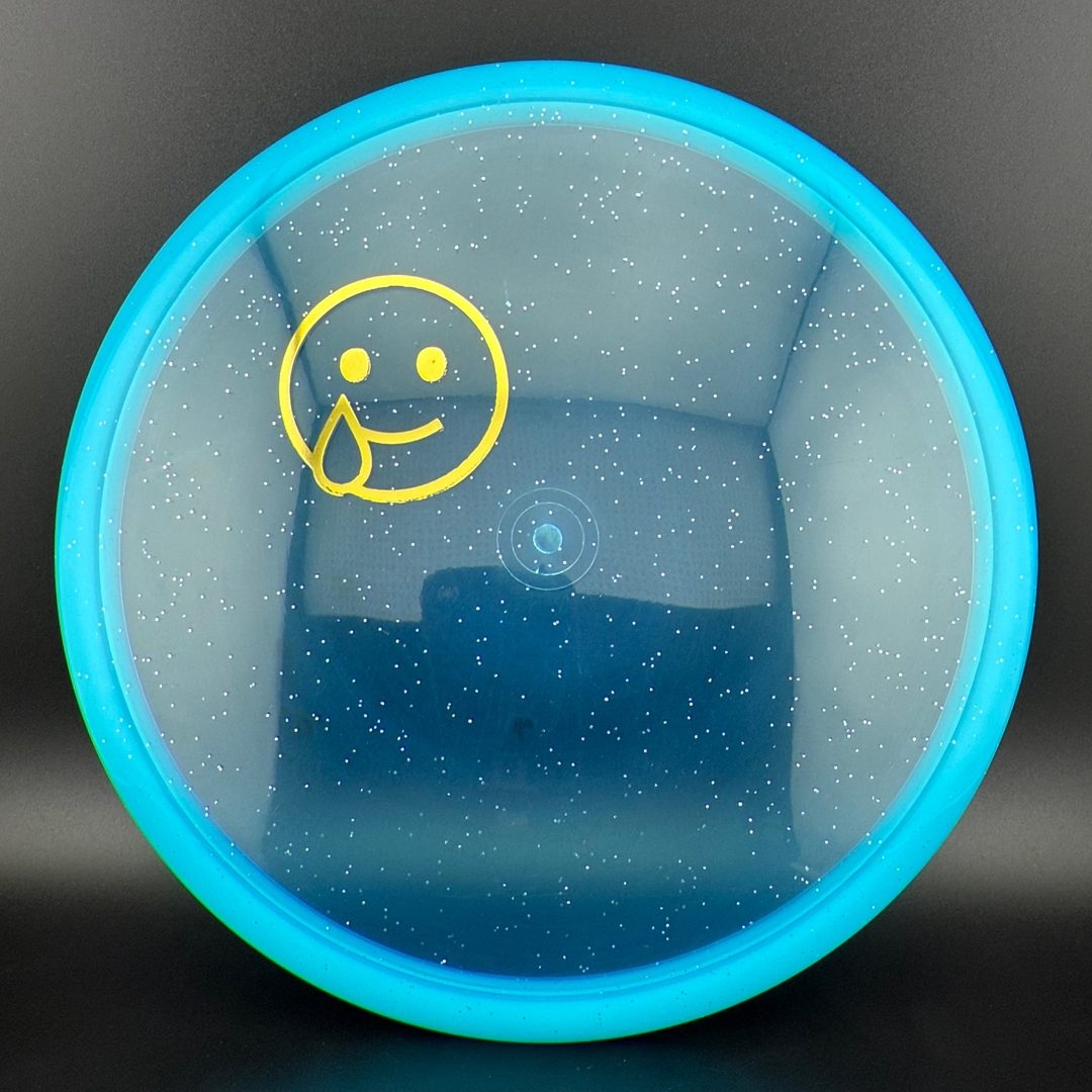 Metal Flake Isolation Despair - Emoji Doomsday Discs