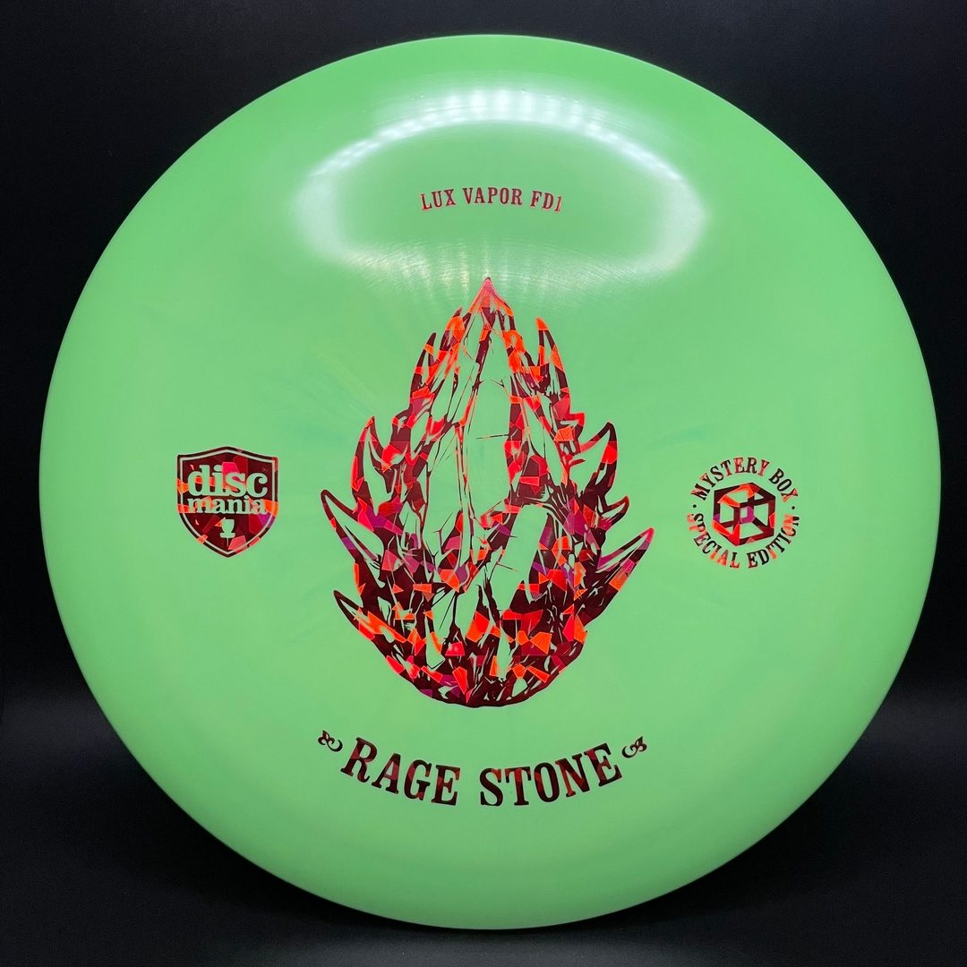 Lux Vapor FD1 First Run - "Rage Stone" MB '23 Discmania