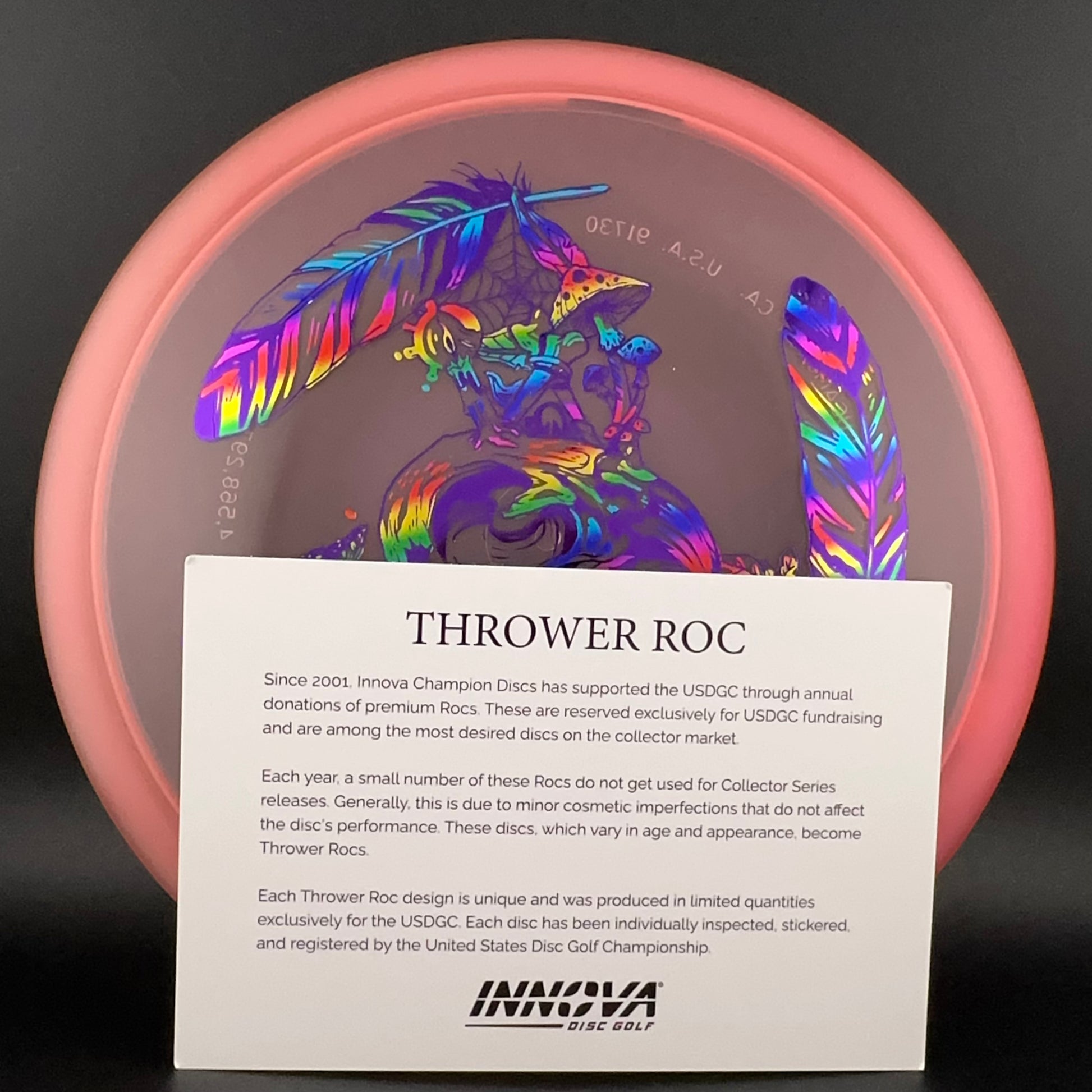 Champion Thrower Roc - "Shaman" 2025 USDGC 1/500 Innova