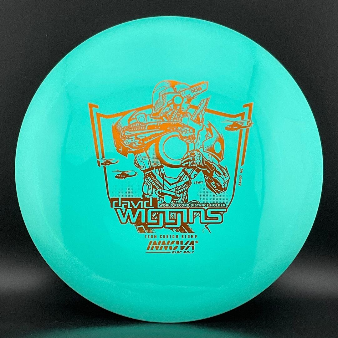 Star Boss *Les White Stash* - David Wiggins - Team Custom Stamp! Innova