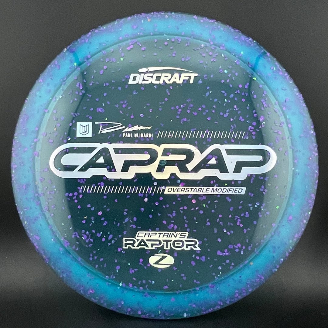 Confetti Z Captain's Raptor - Paul Ulibarri 2026 Discraft