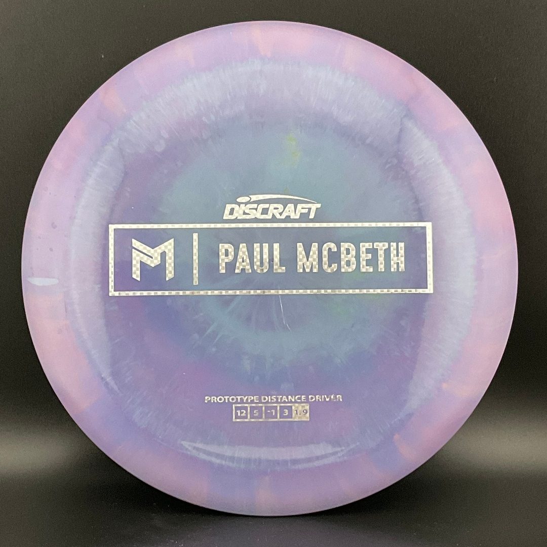 Prototype ESP Zeus / Kong - Paul McBeth Signature Disc - SUPER SWIRLY! Discraft