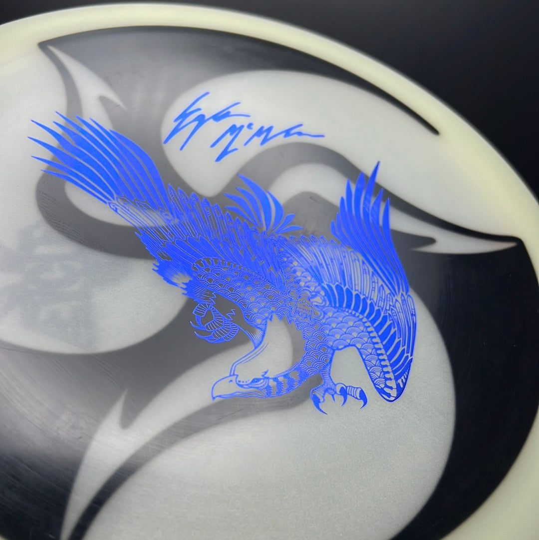 Glow C-line FD3 Penned Run *Eagle Stash* - Huk Dyed Eagle McMahon Stamp Discmania
