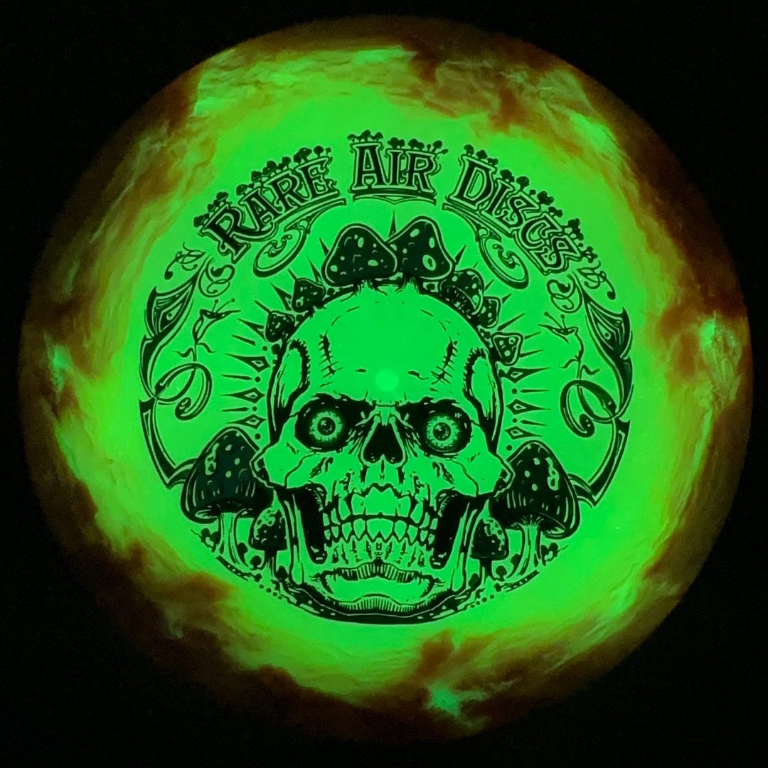 Glow Retina Chemtrail -Crushin' Amanitas by Manny Trujillo Doomsday Discs