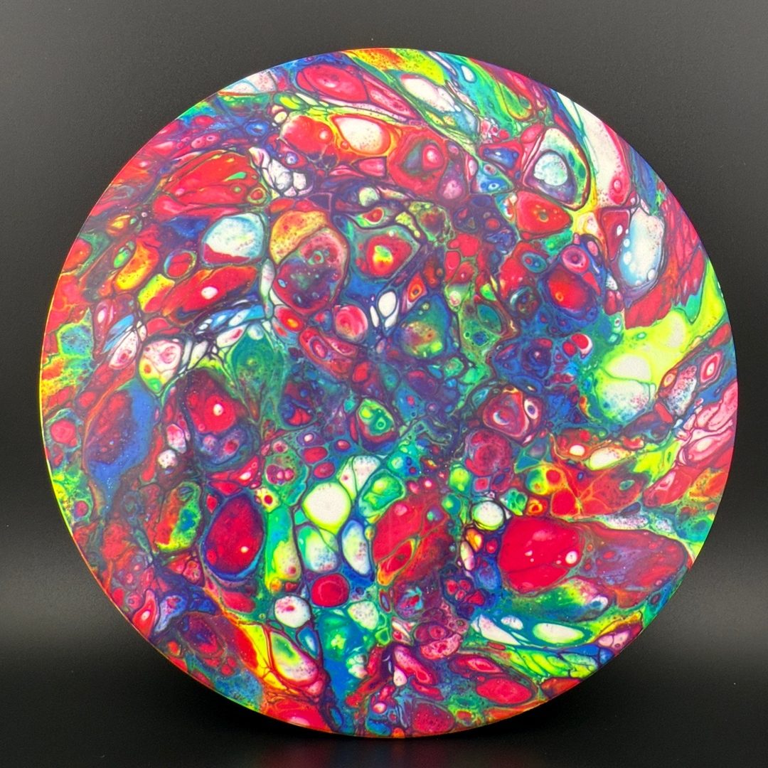 White ESP Passion - Greazy Dyed - Bottom Stamp Discraft