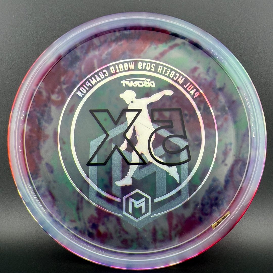 CryZtal Z Luna 5X Misprint Dyed - Paul McBeth *Gibson Stash* Discraft