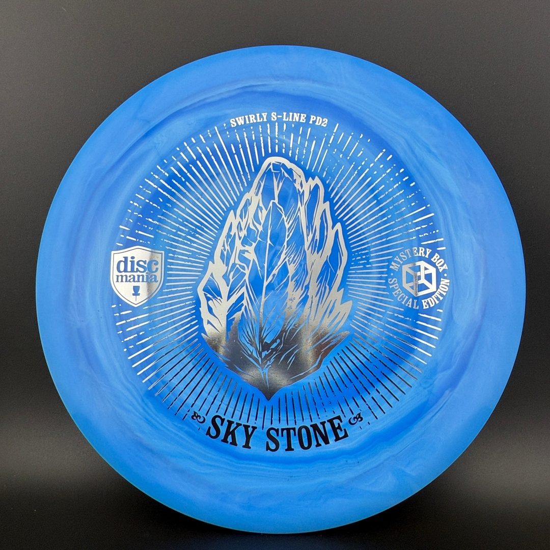 Swirly S-line PD2 First Run - "Sky Stone" MB '23 - 303 Open Bottom Stamp Discmania