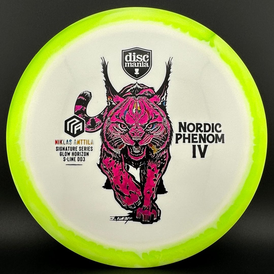 Glow Horizon S-Line DD3 3 Foil - Nordic Phenom 4 - Niklas Anttila Signature Series Discmania