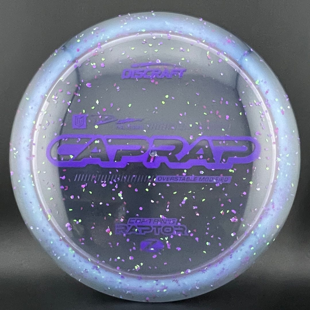 Confetti Z Captain's Raptor - Paul Ulibarri 2026 Discraft