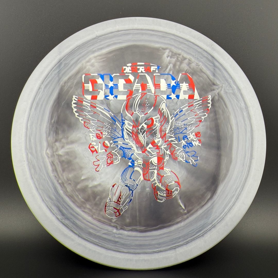 ESP Glo Cicada - 2024 Ledgestone Finale Discraft