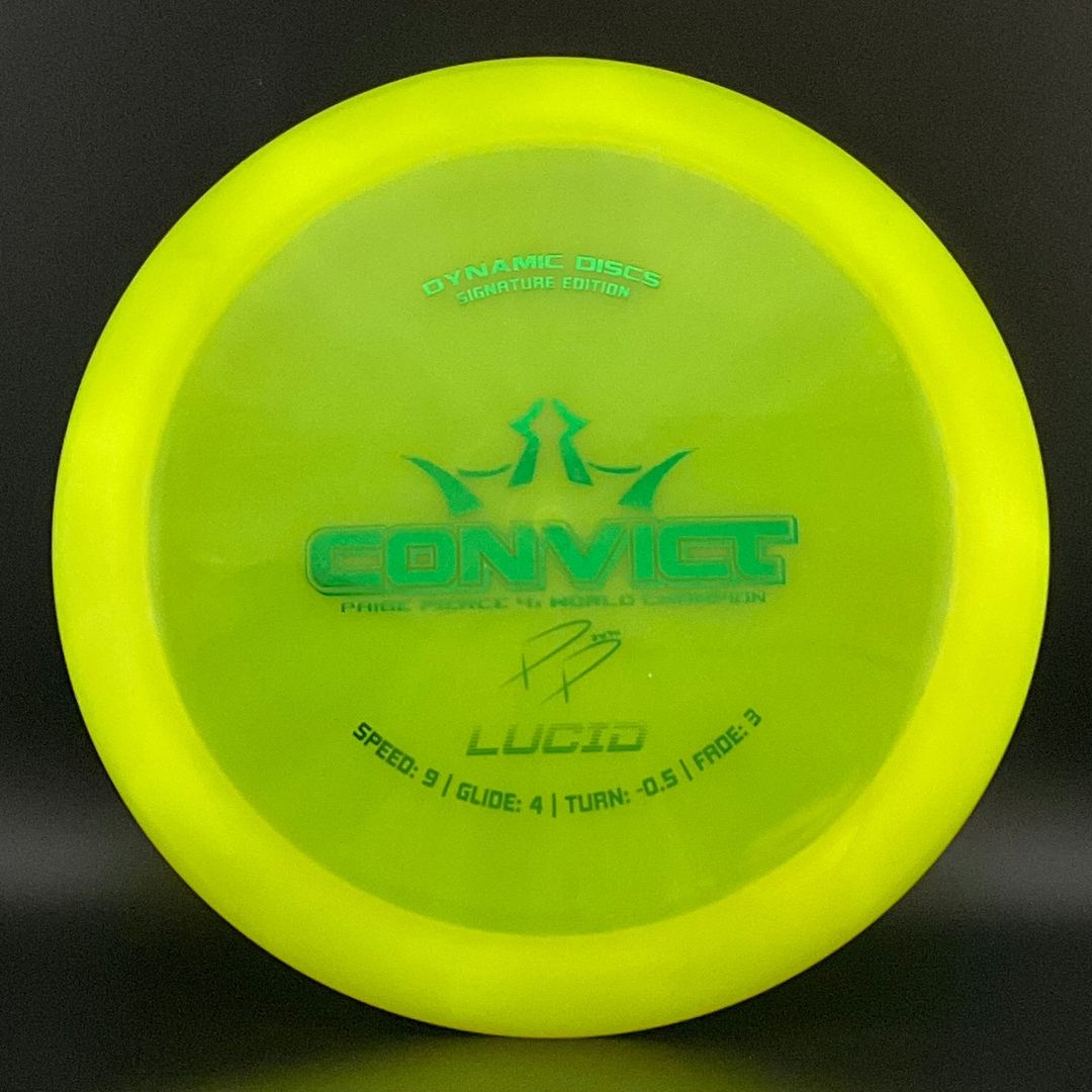 Lucid Convict - 2018 Paige Pierce 4x World Champion Signature Edition Dynamic Discs