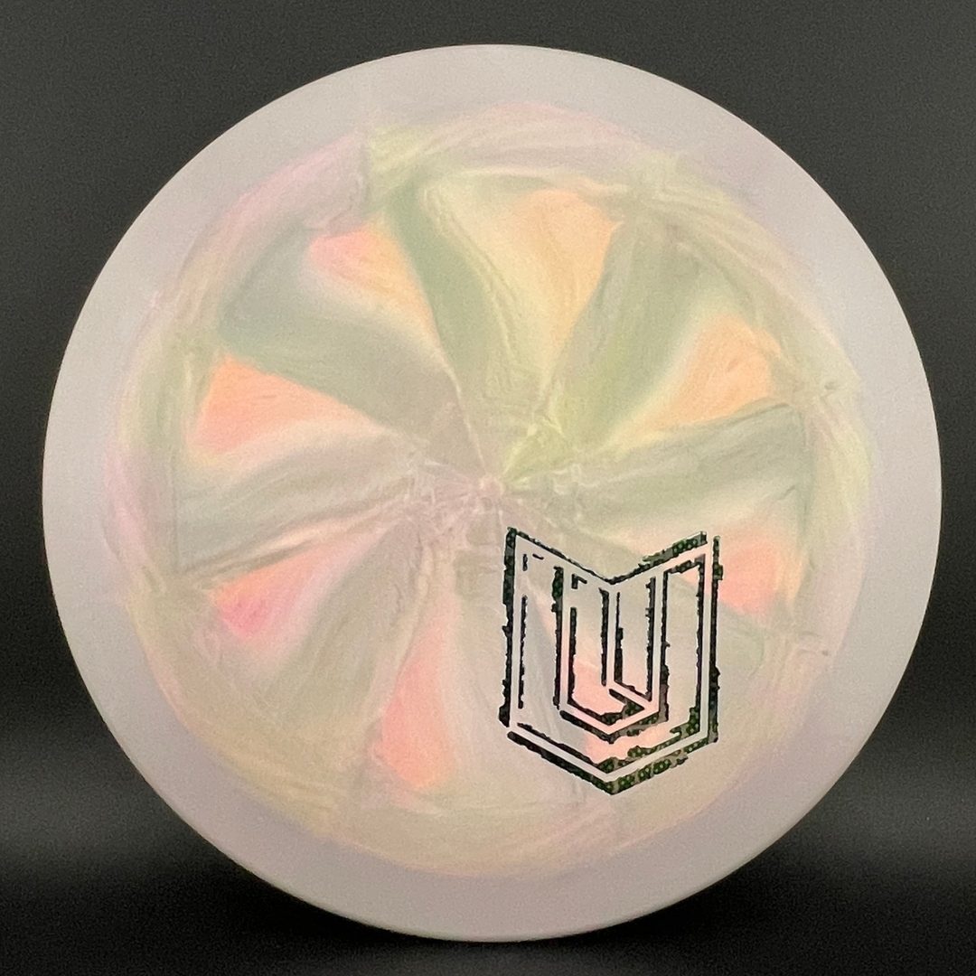 ESP Swirl Captain's Raptor - Mini Paul Ulibarri Stamp Discraft