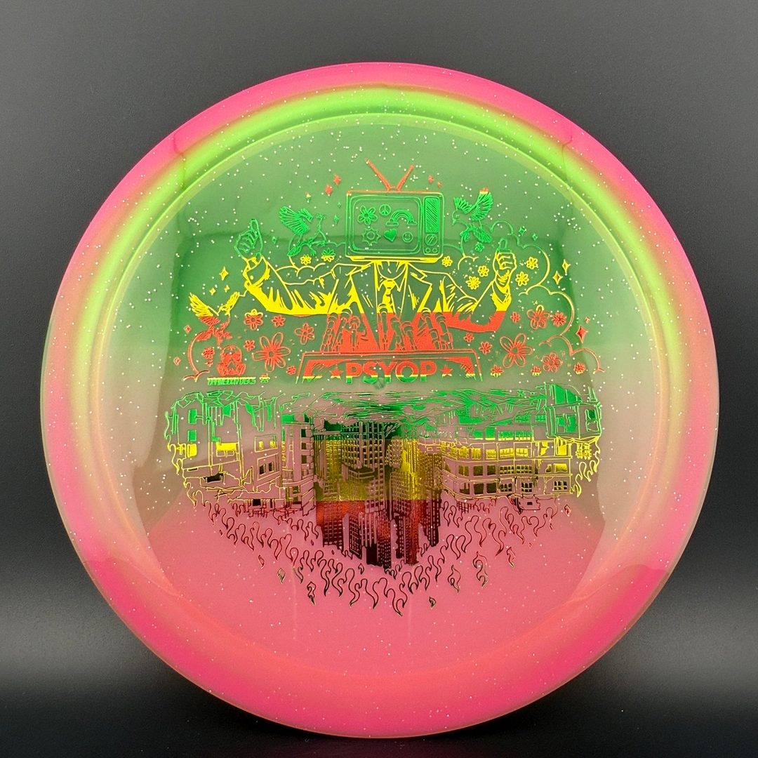 Metal Flake Retina Psyop Doomsday Discs