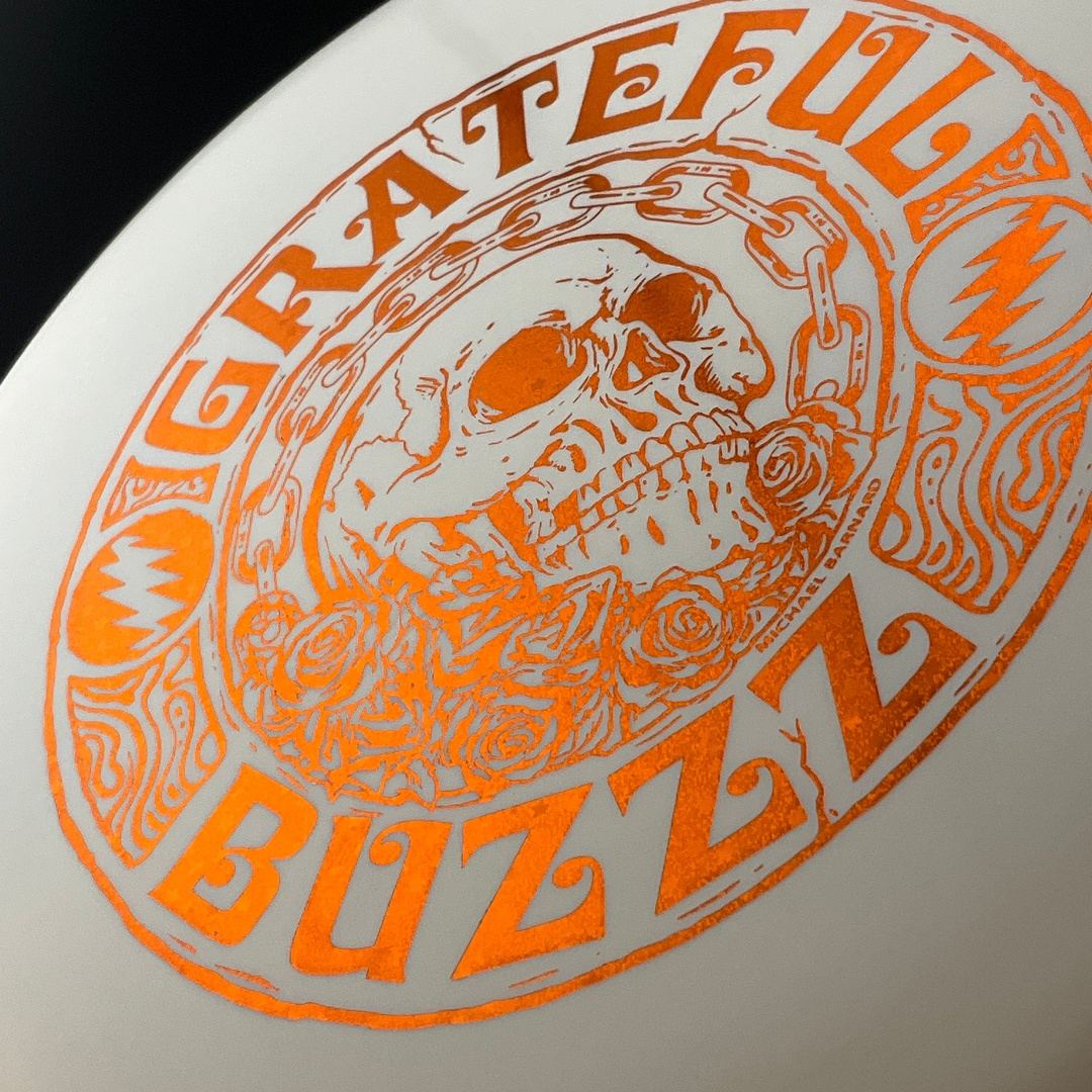 White ESP Buzzz - Grateful Buzzz Dyer's Delight Discraft