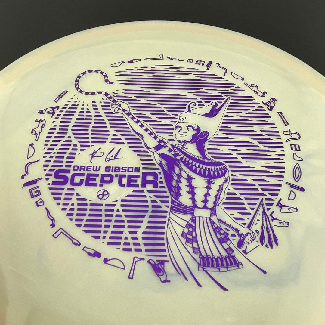Swirly S-Blend Scepter - 2021 Drew Gibson Signature Stamp *Gibson Stash* Infinite Discs