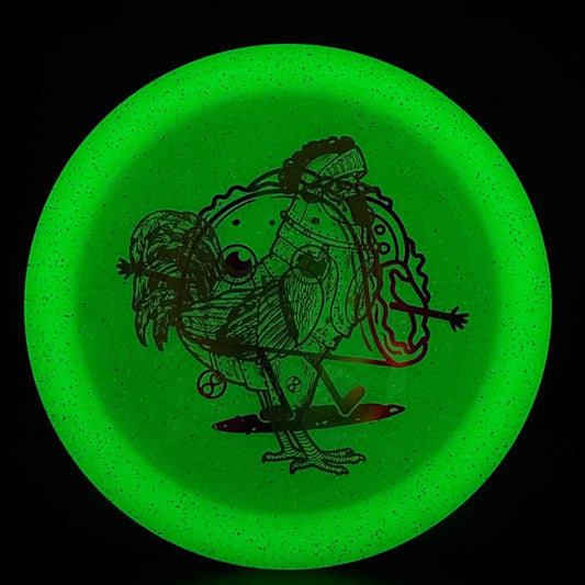 Metal Flake Glow C-Blend Aztec - X-Out Taco Rooster Infinite Discs