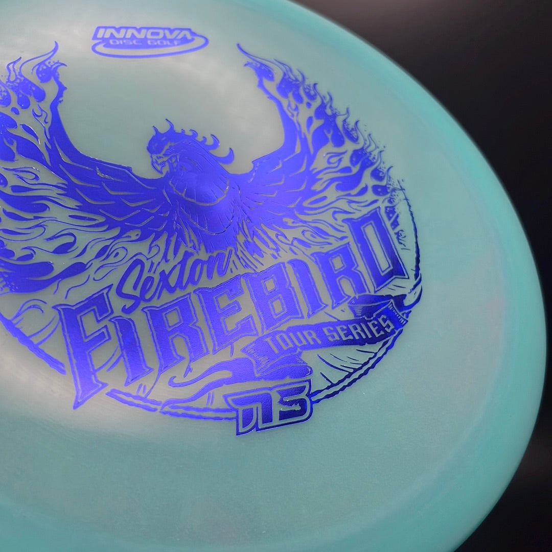 2020 Glow Champion Firebird - Blue Foil - Nate Sexton TS Innova