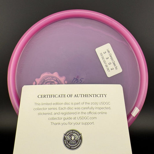 Luster Champion Classic Roc - USDGC Wax Seal - Small Batch 1/75 Innova