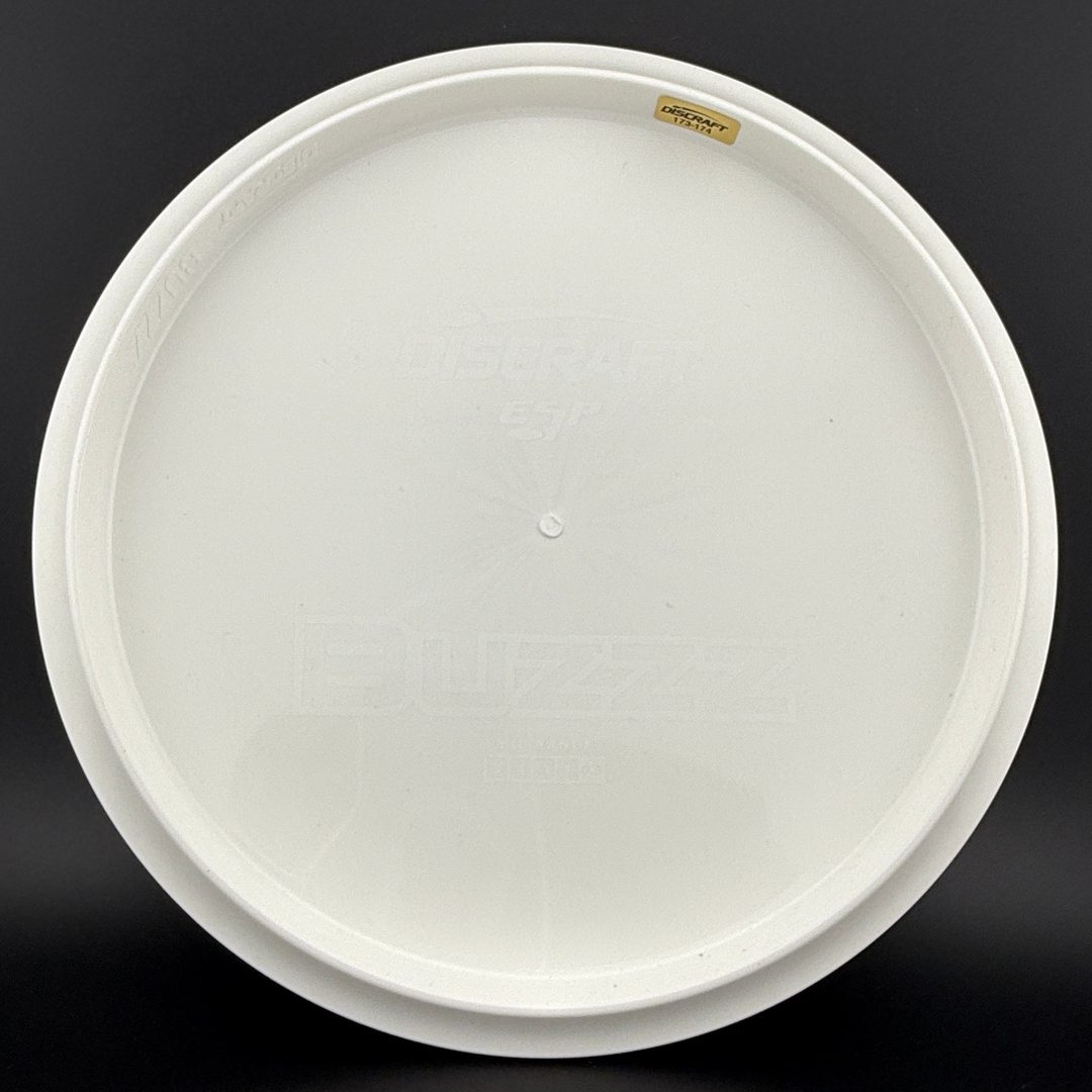 White ESP Buzzz - Bottom Stamp Dyer's Delight Discraft
