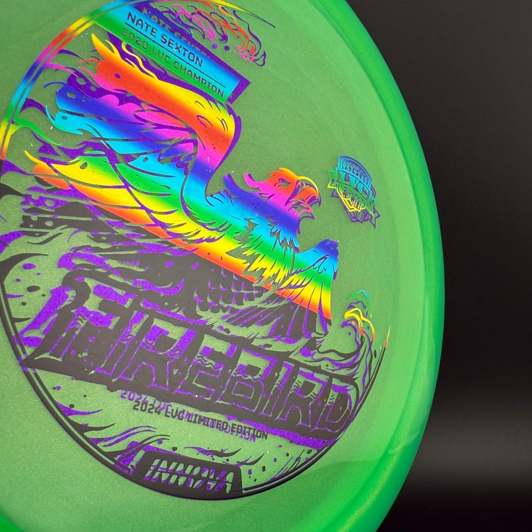 Pearl Champion Firebird - 2024 LVC Nate Sexton - 2 Foil Double Stamp