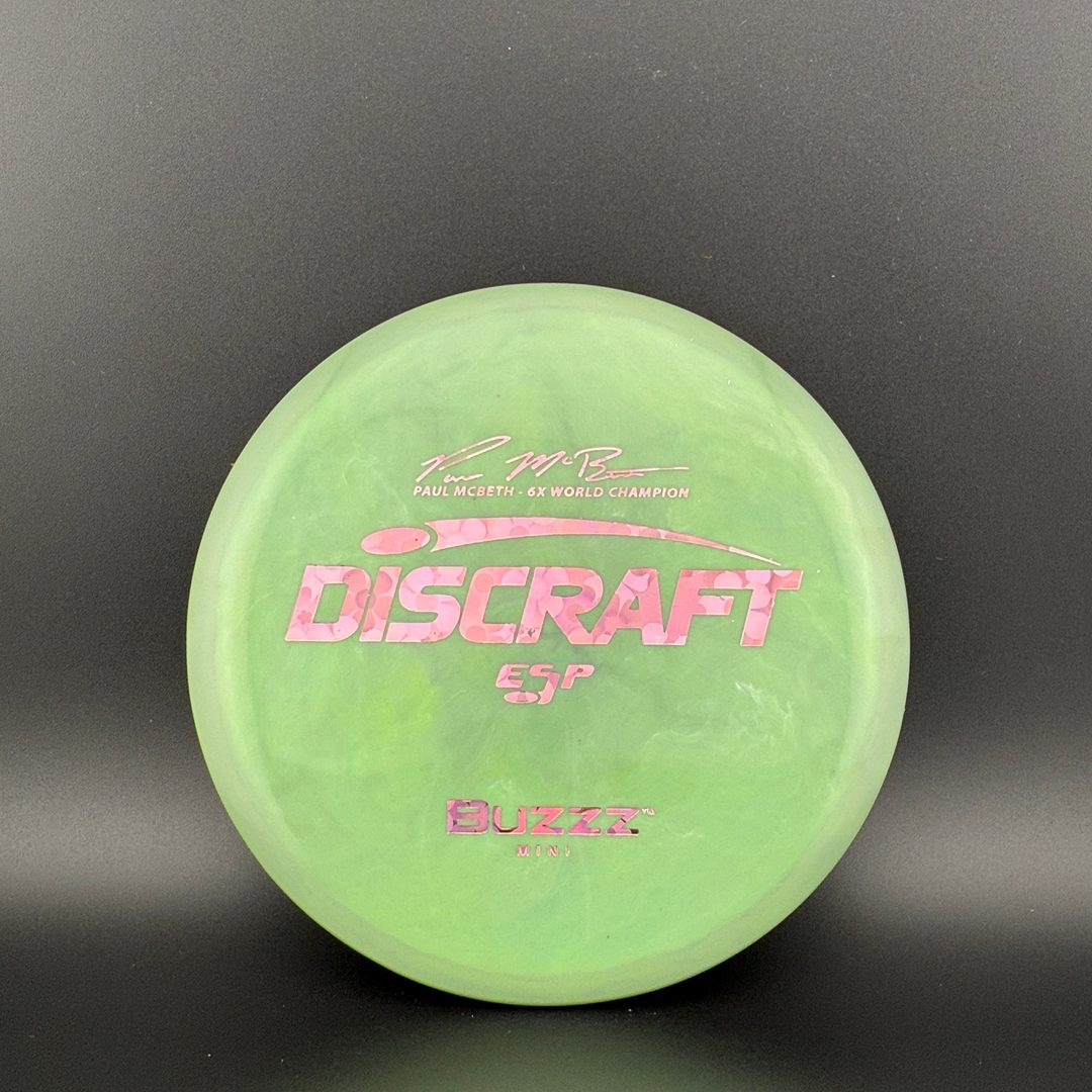 Mini ESP Buzzz - Paul McBeth 6" Mini Disc Discraft