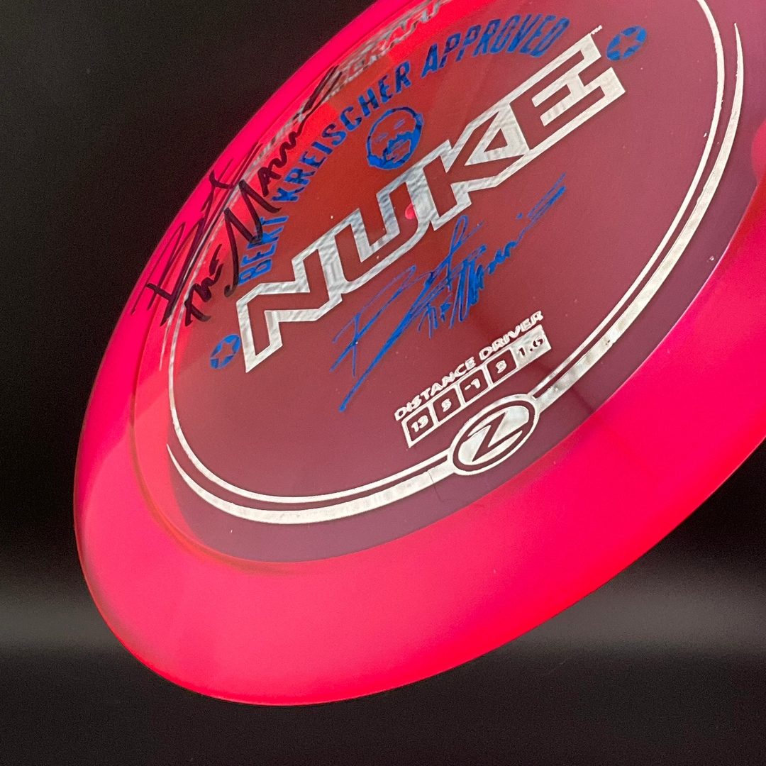 Z Nuke *Signed* - Bert Kreischer Approved Discraft