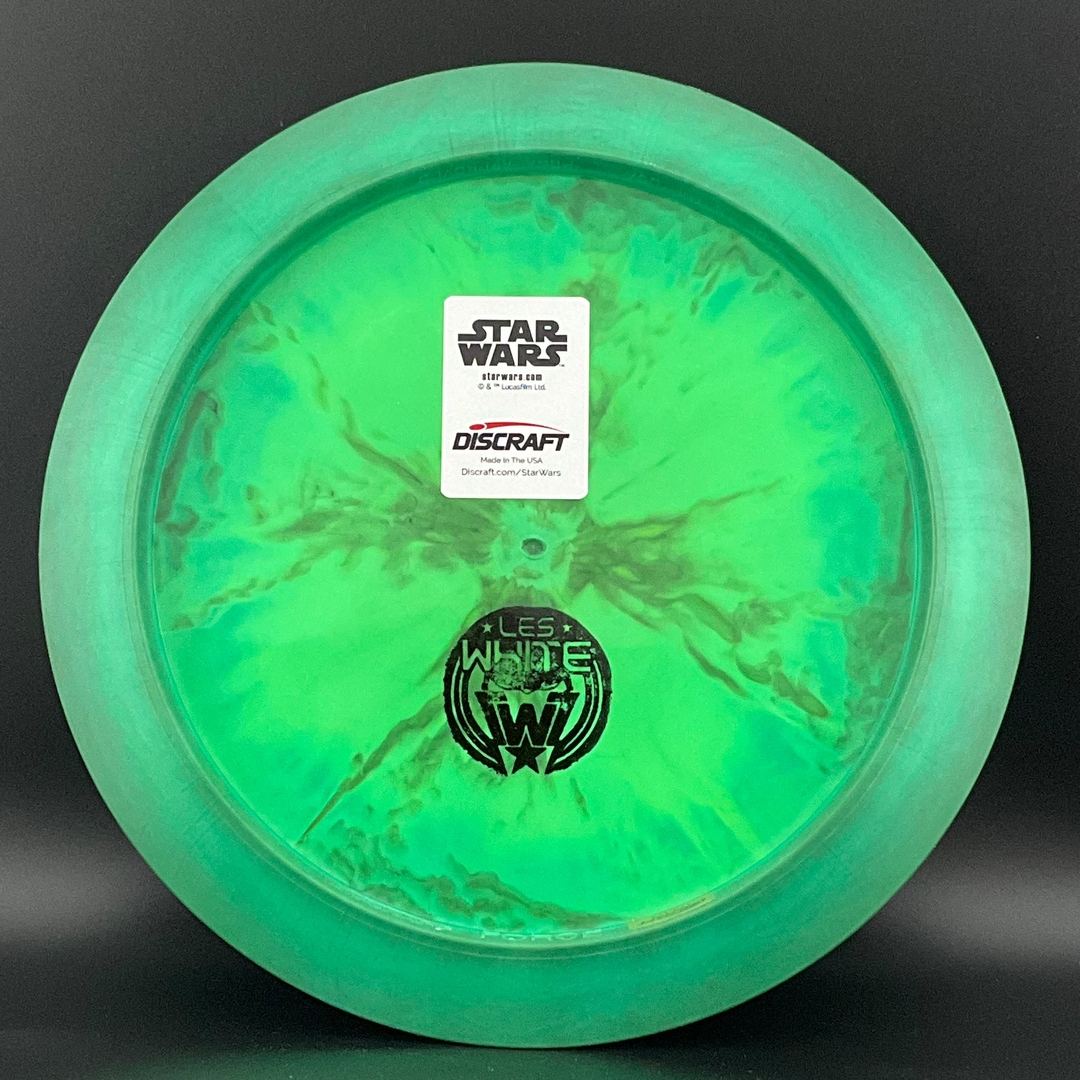 ESP Swirl Force *Les White Stash* - Boba Fett Limited Edition! - Emerald Green! Discraft