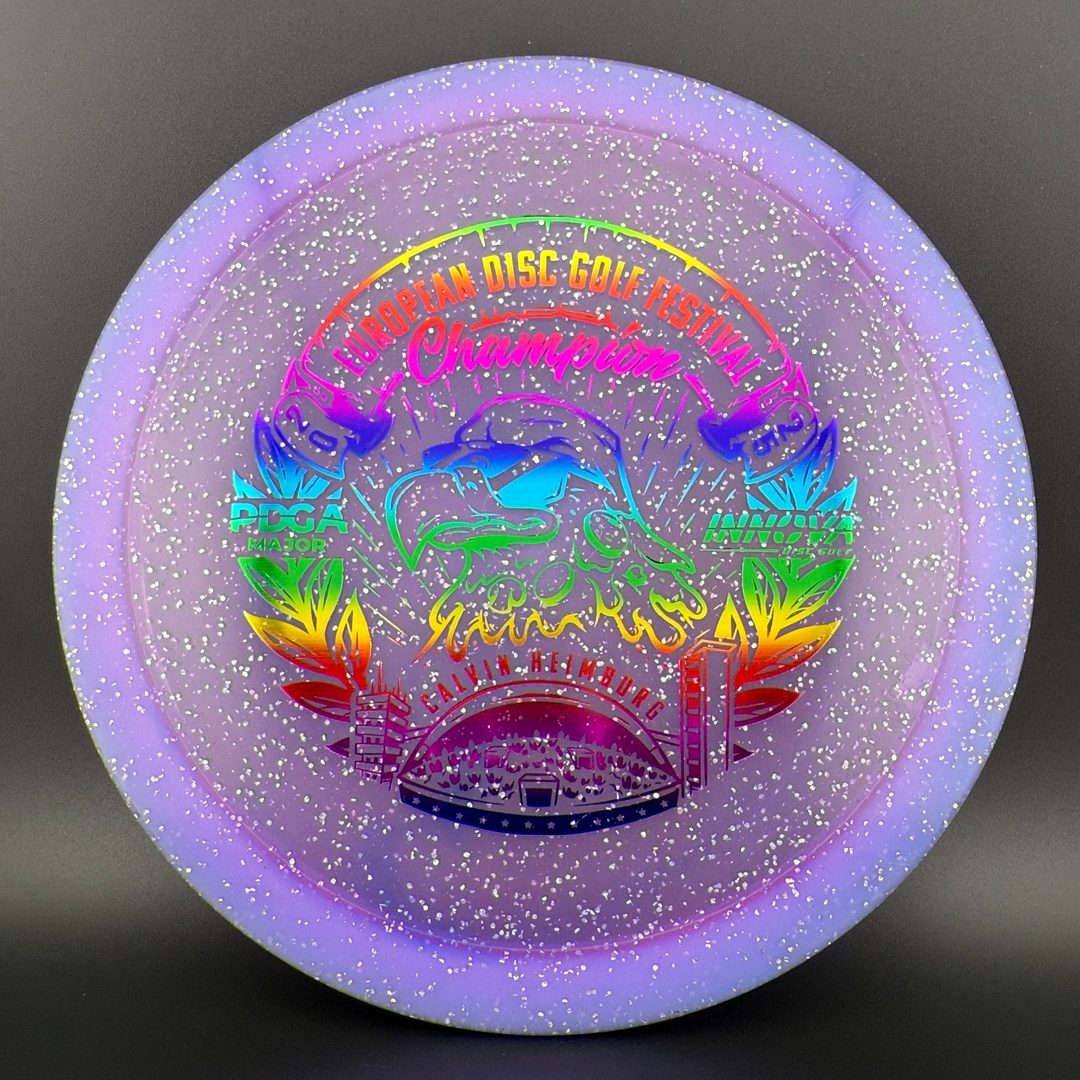 Metal Flake Champion Eagle - Calvin Heimburg 2025 EU Festival Champion Innova