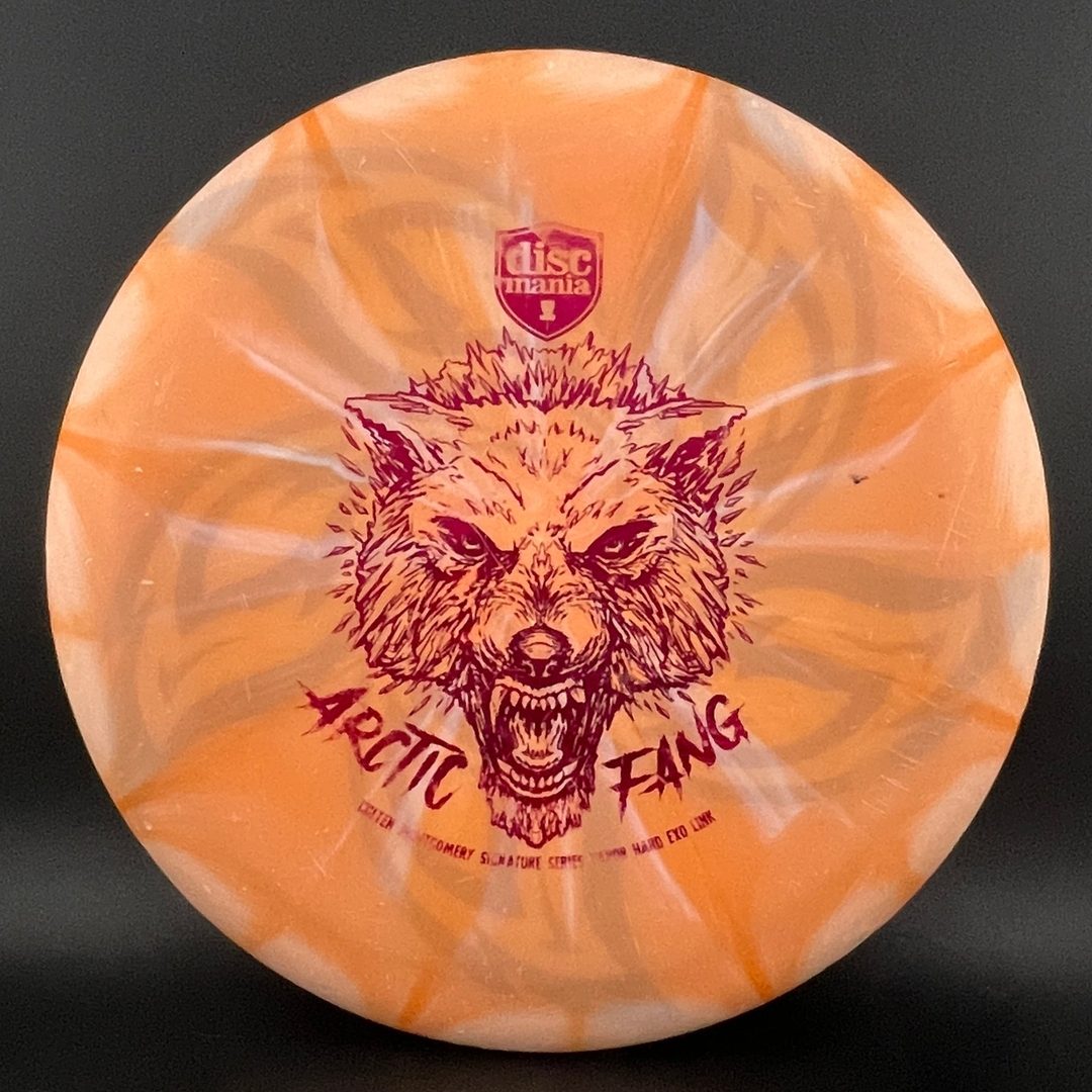 Vapor Hard Exo Link - Arctic Fang Peach Lore Dyed *Colten Stash Used* Discmania