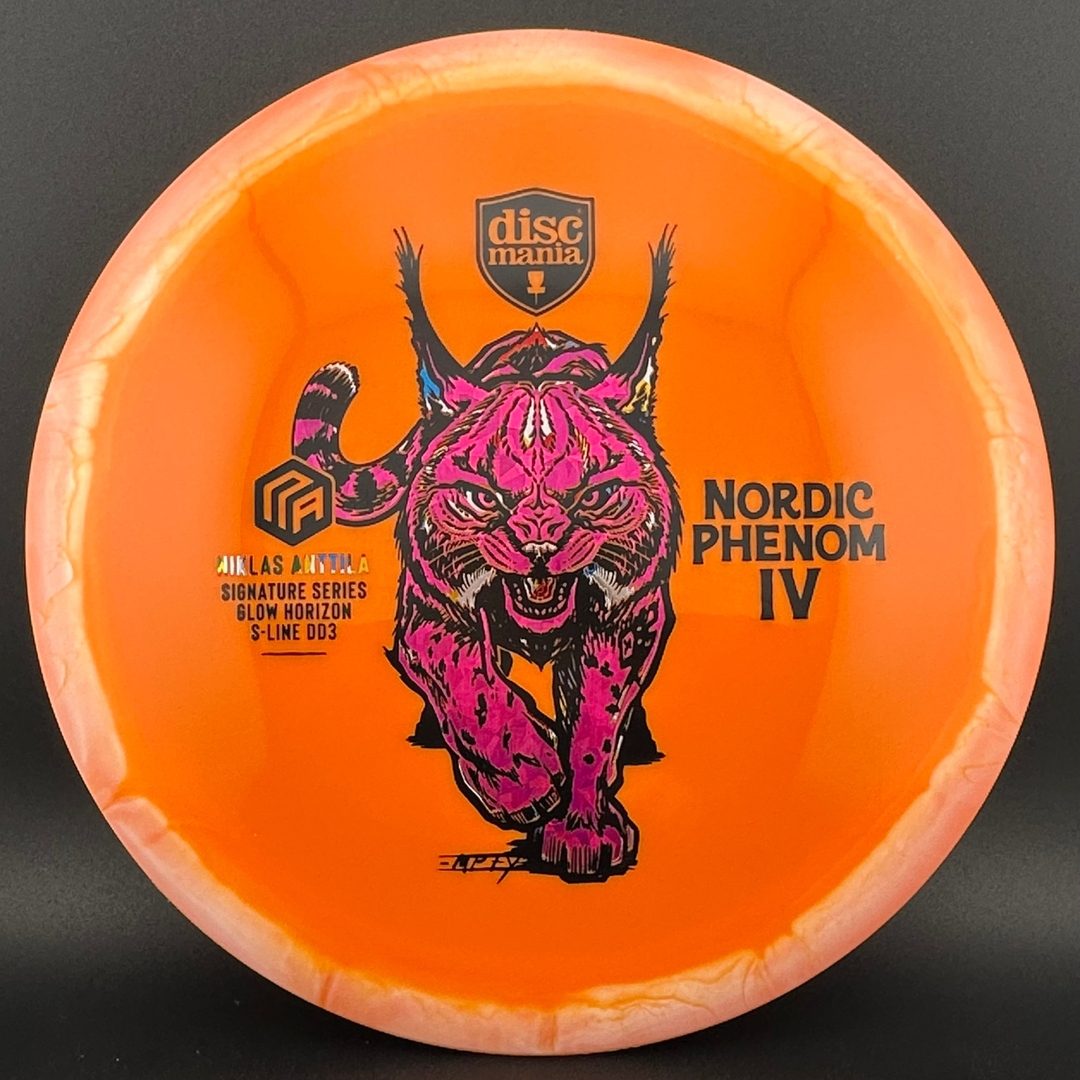 Glow Horizon S-Line DD3 3 Foil - Nordic Phenom 4 - Niklas Anttila Signature Series Discmania