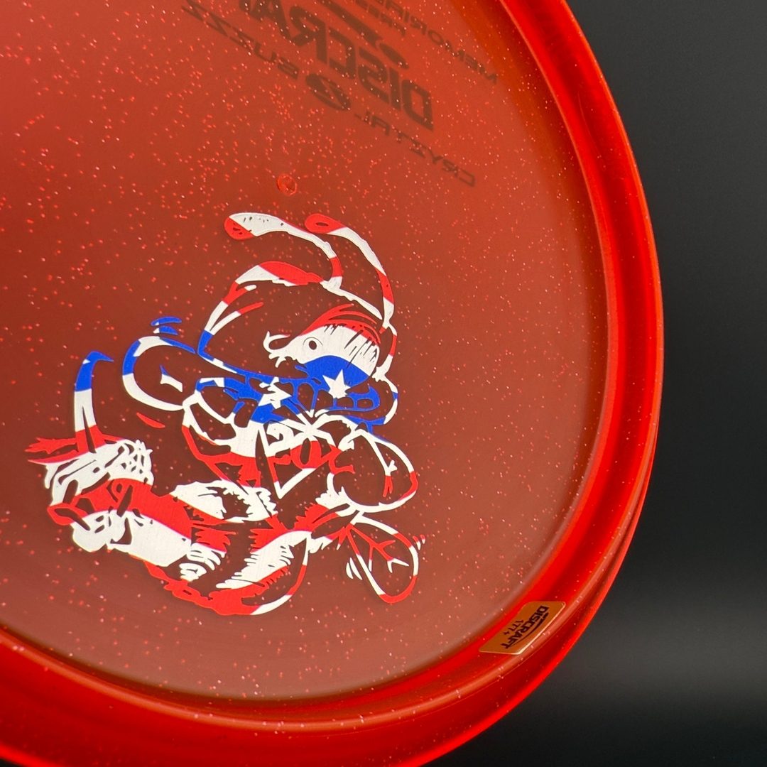 CryZtal Sparkle Z Buzzz OS - 2015 Memorial Edition Bee Bottom Stamp Discraft