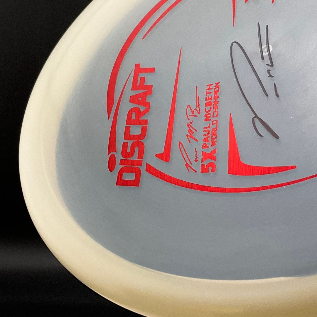 Z Zone *Signed* - Paul McBeth 5X World Champion - NO Claws! RARE! Discraft