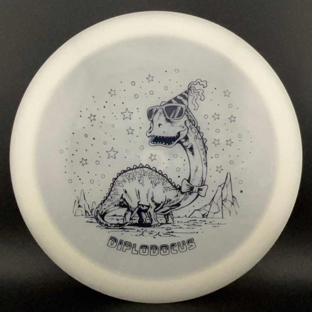 Glow Egg Shell Diplodocus - Special Edition Dino Discs