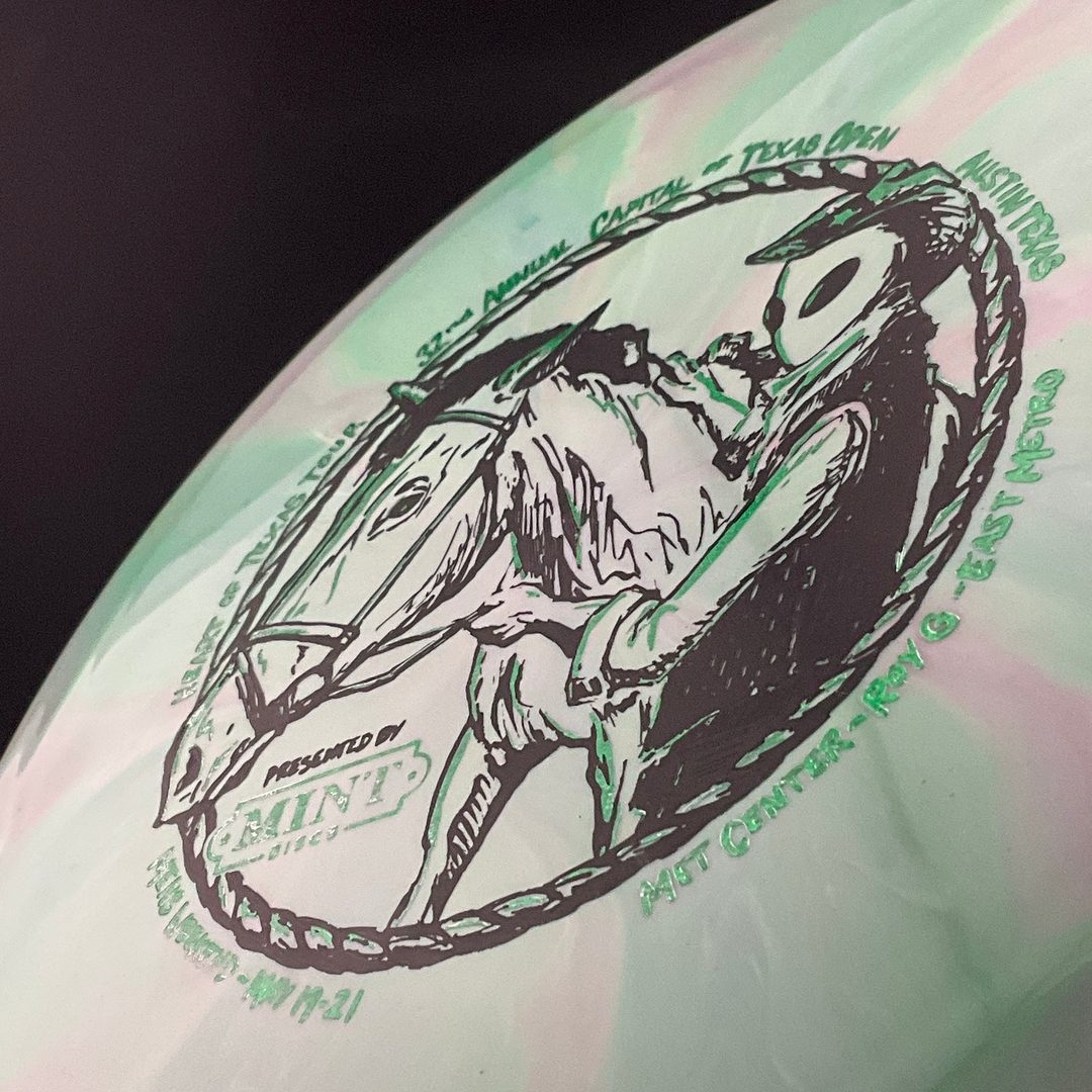 Swirly Apex Longhorn - 2023 32nd Annual Capital of Texas Open MINT Discs