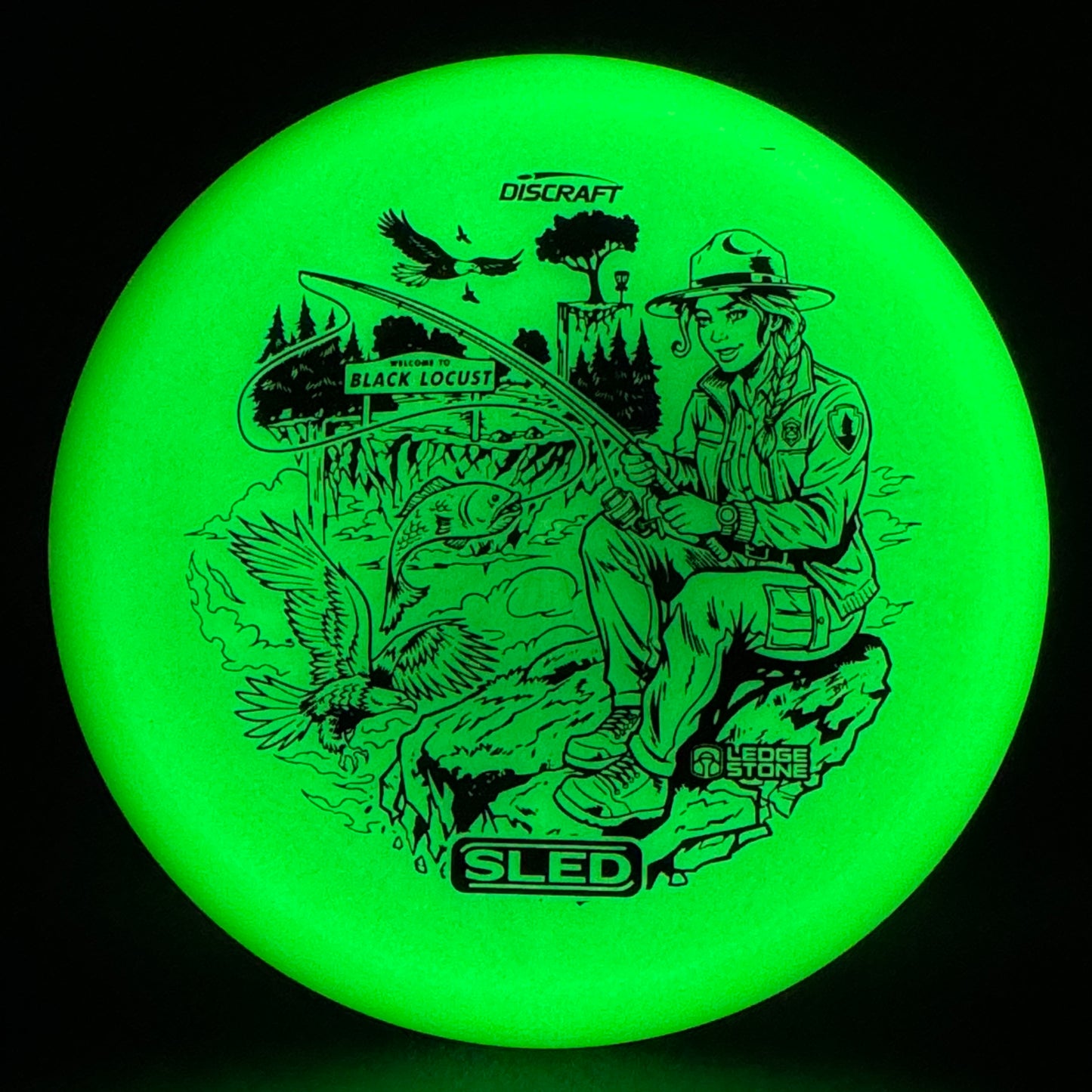 Mega Glo Sled - Worlds Detroit 26 - Locust Edition