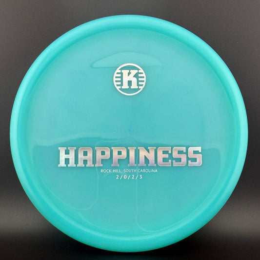 K1 Color Glow Berg X - "Happiness" First Run USDGC Kastaplast