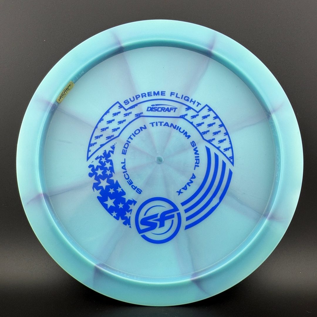 Swirl Titanium Anax - Supreme Flight Factory Misprint