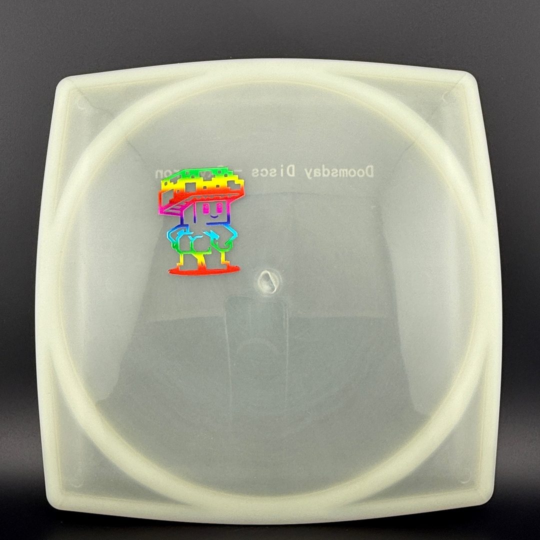 Glow Isolation Oxymoron - Mushbutt - Square Novelty Disc Doomsday Discs