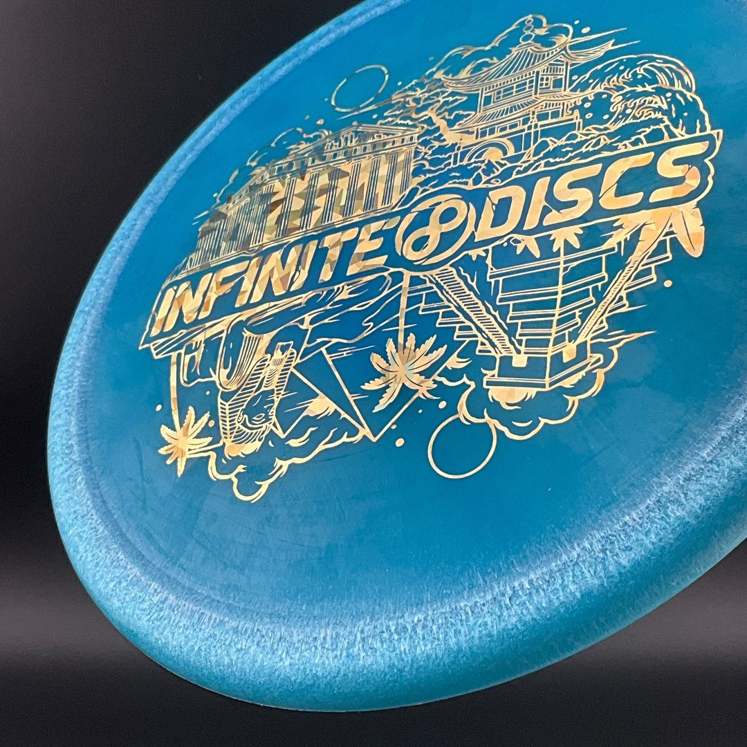 Gummy Champion Pig - Infinite Culture - Iced Blue Innova