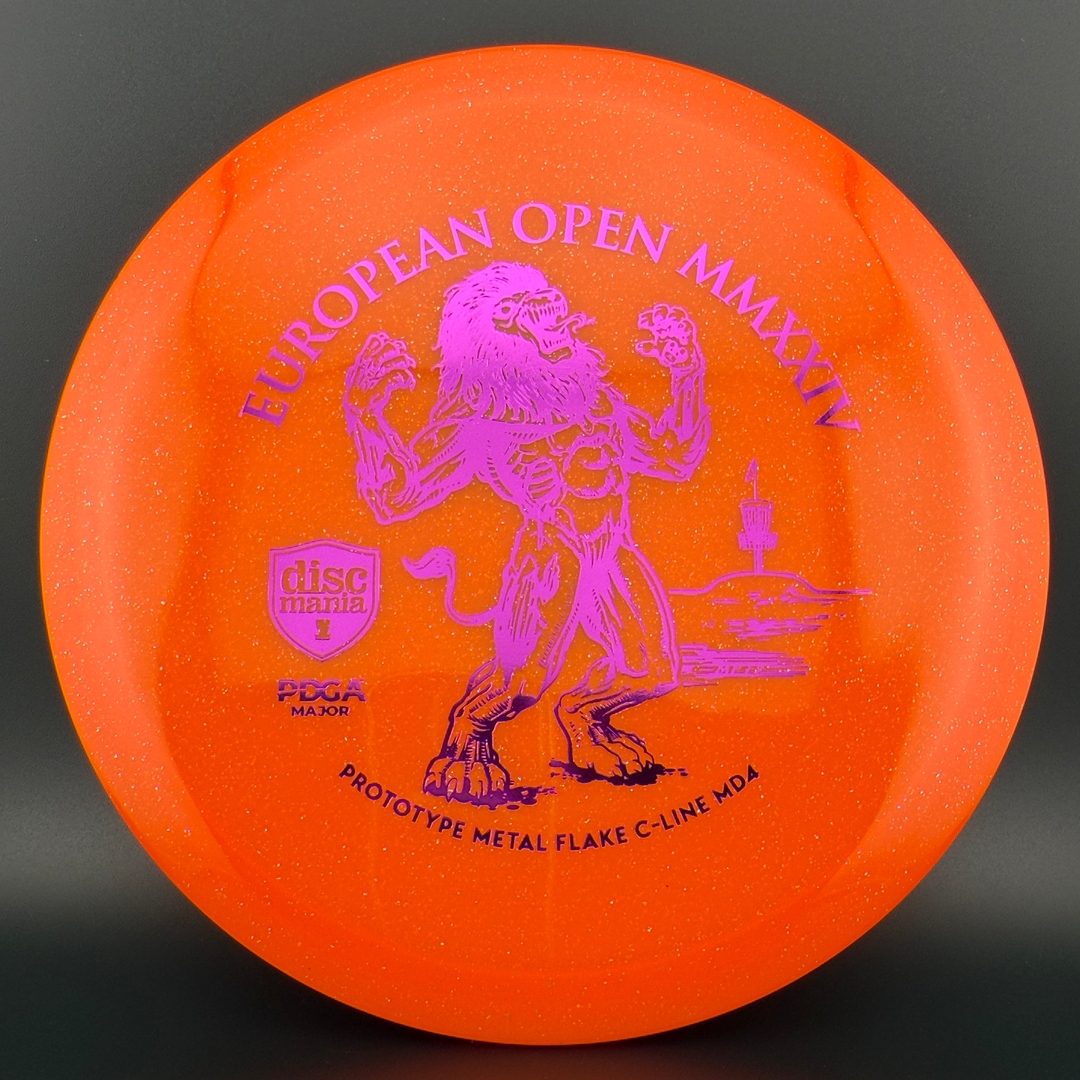 Prototype Metal Flake C-Line MD4 - European Open Discmania