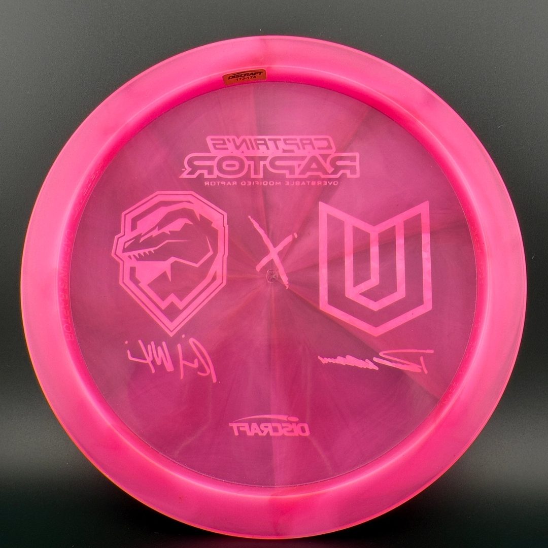 Z Swirl Captain's Raptor - Ulibarri x Wysocki Collab Edition Discraft