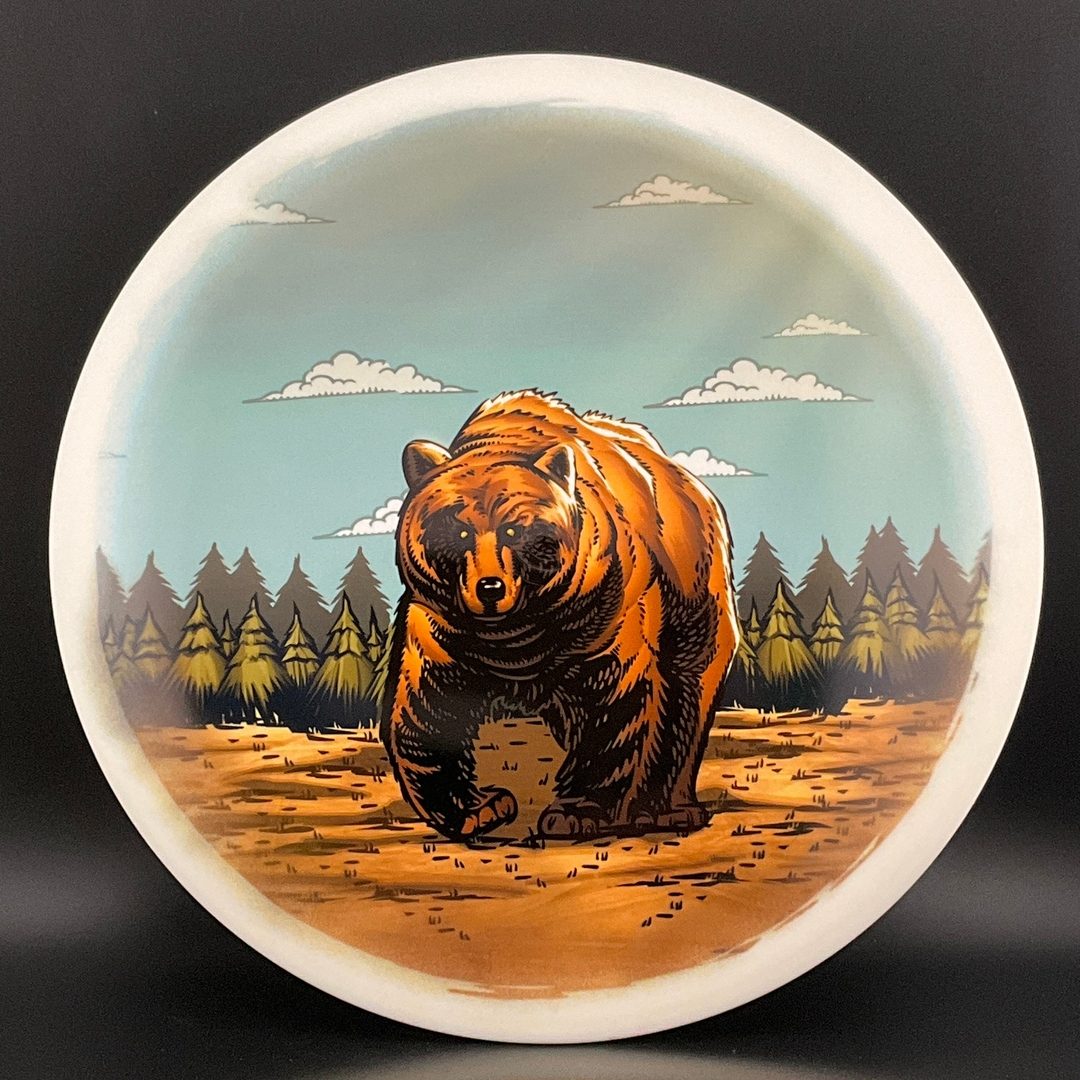 Tournament Bear - DyeMax - "Grizzly" with Print! Westside Discs