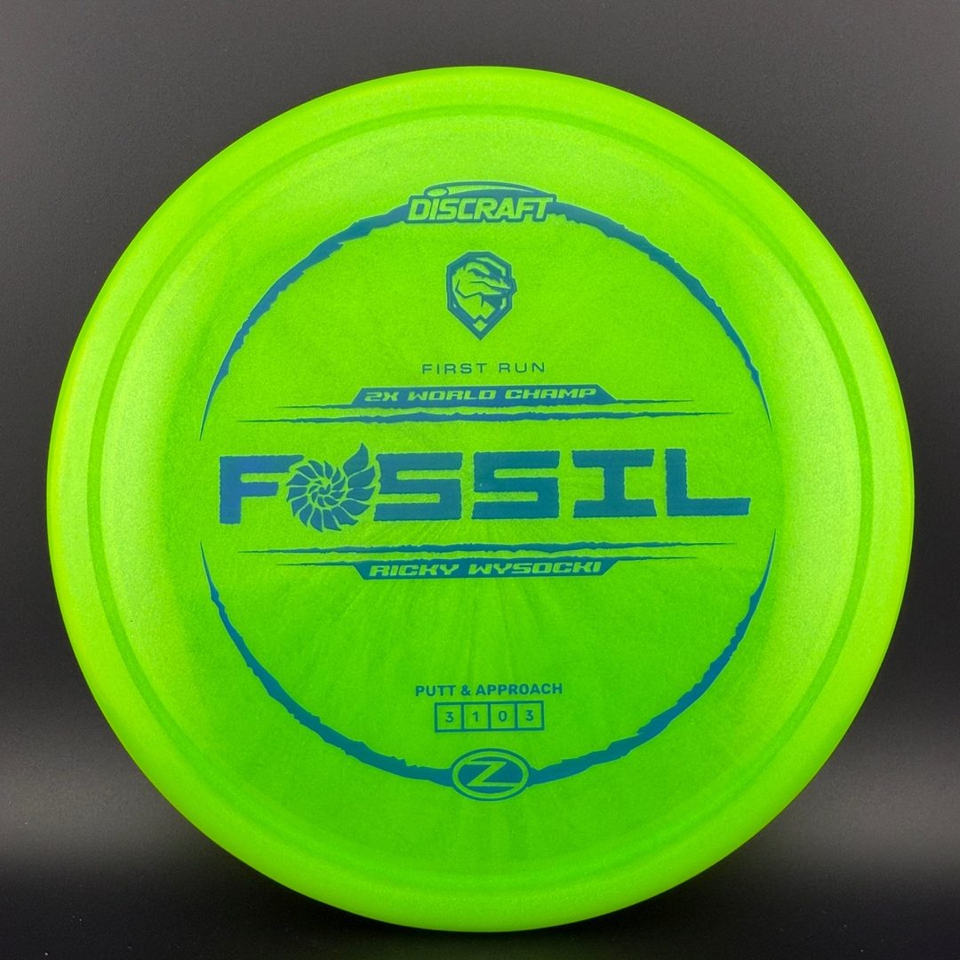 Colorshift Z Fossil - First Run - Ricky Wysocki Discraft