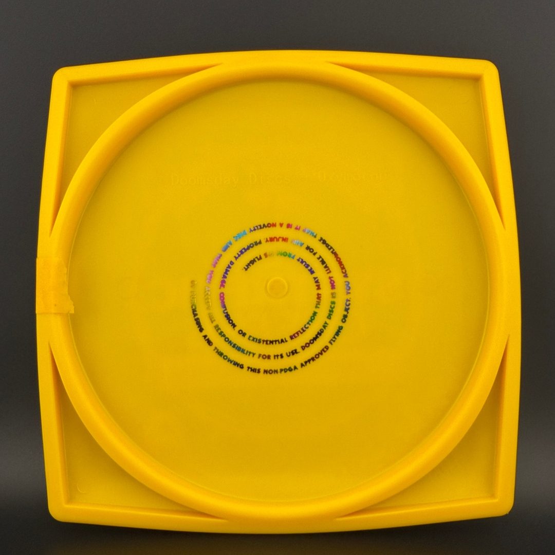 Survival Oxymoron - Synthetic Cheese *Square Novelty Disc Doomsday Discs
